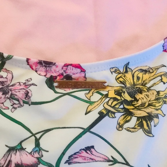 NWT JUICY COUTURE BLACK LABEL ONE PIECE SIZE M - Picture 5 of 8